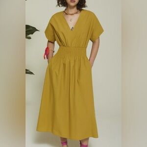 OTTOD'AME Cumino Poplin Dress